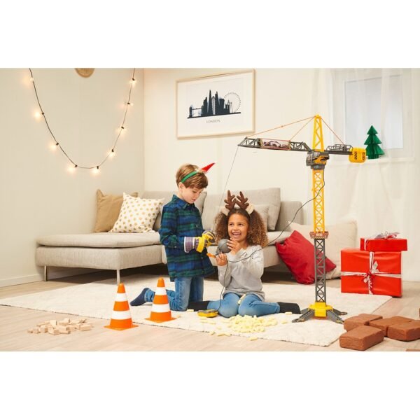 Macara Dickie Toys Mighty Crane 110 Cm Cu Telecomanda - Imagine 14