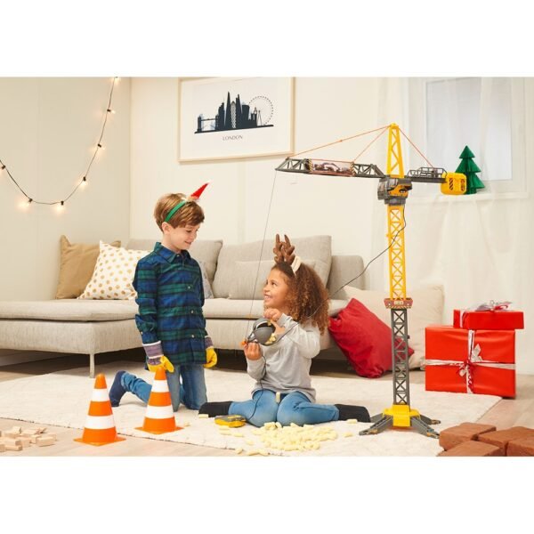 Macara Dickie Toys Mighty Crane 110 Cm Cu Telecomanda - Imagine 7