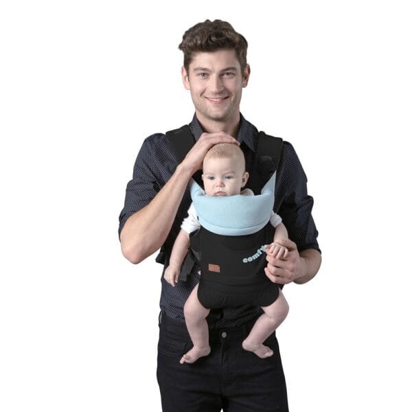 Marsupiu Chipolino Comfy Black Blue - Imagine 3