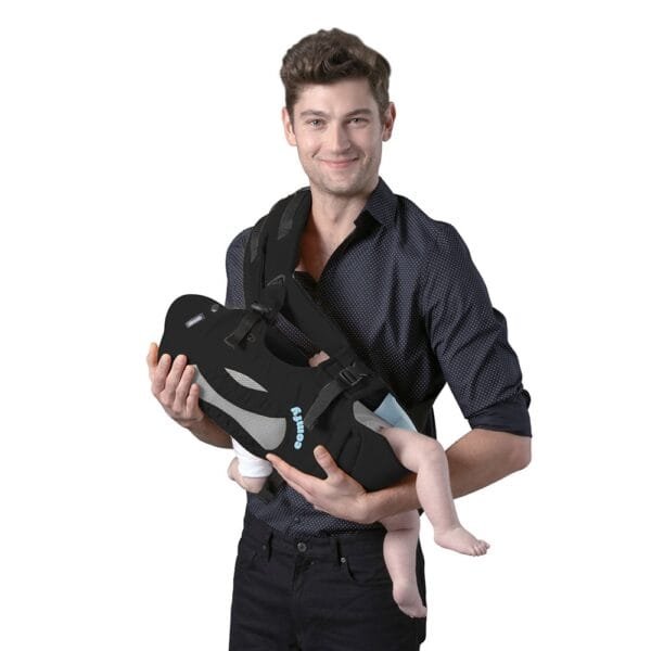 Marsupiu Chipolino Comfy Black Blue - Imagine 4
