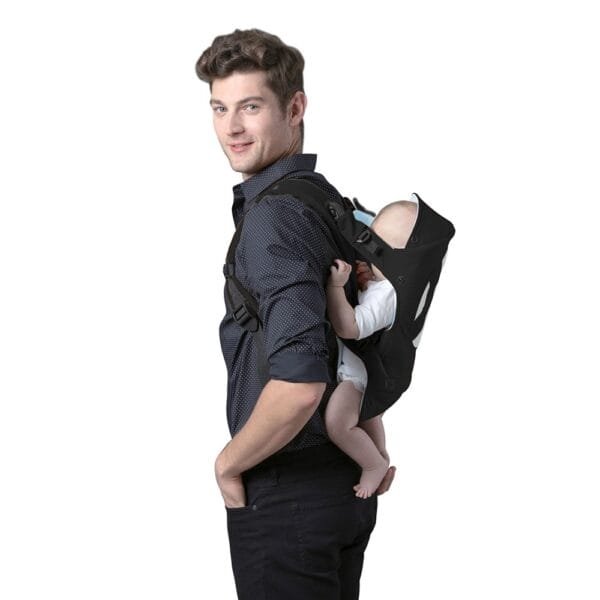 Marsupiu Chipolino Comfy Black Blue - Imagine 5
