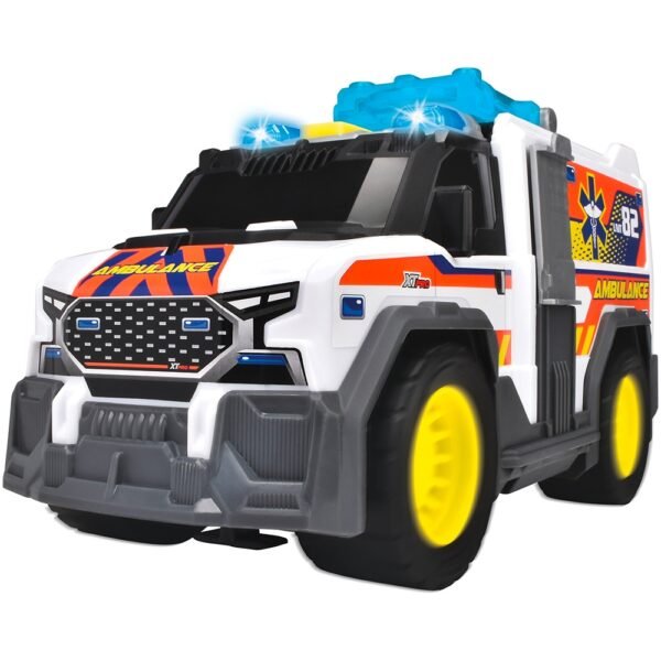 Masina De Ambulanta Dickie Toys Medical Responder 30 Cm Cu Lumini Si Sunete - Imagine 2