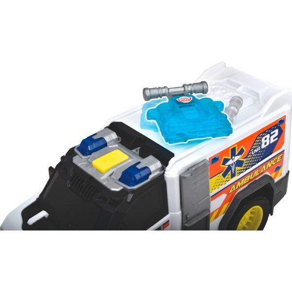 Masina De Ambulanta Dickie Toys Medical Responder 30 Cm Cu Lumini Si Sunete - Imagine 5