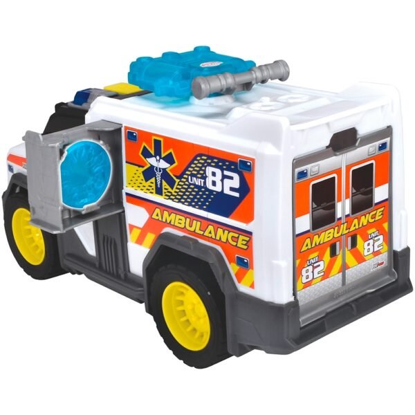 Masina De Ambulanta Dickie Toys Medical Responder 30 Cm Cu Lumini Si Sunete - Imagine 6