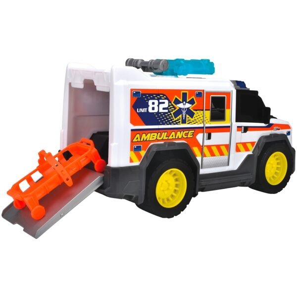 Masina De Ambulanta Dickie Toys Medical Responder 30 Cm Cu Lumini Si Sunete - Imagine 8