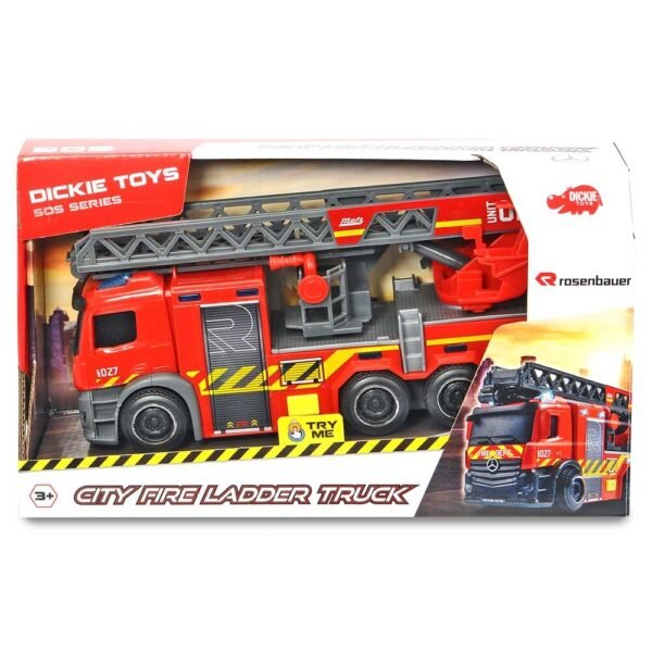 Masina De Pompieri Dickie Toys Mercedes-Benz City Fire Ladder - Imagine 2