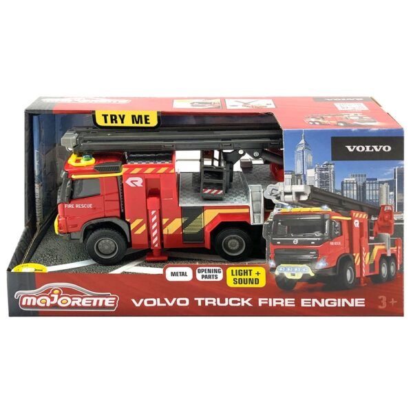 Masina De Pompieri Majorette Volvo Fire Engine - Imagine 13