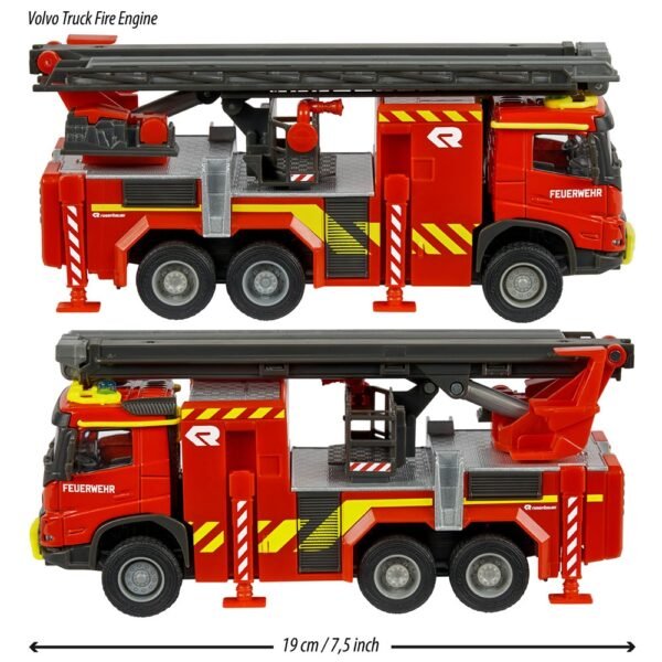 Masina De Pompieri Majorette Volvo Fire Engine - Imagine 3