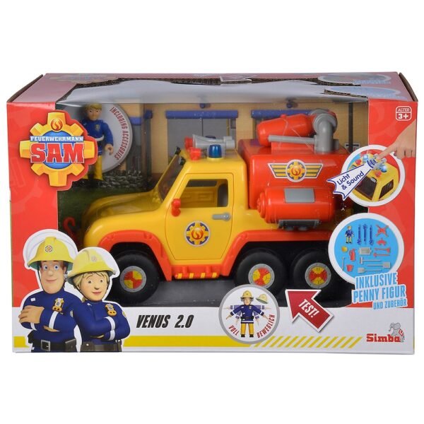 Masina De Pompieri Simba Fireman Sam Venus 2.0 Cu Figurina - Imagine 21