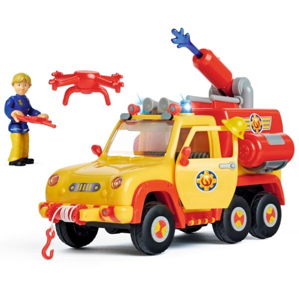 Masina De Pompieri Simba Fireman Sam Venus 2.0 Cu Figurina - Imagine 4