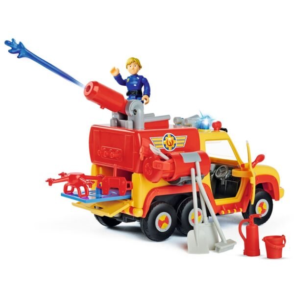 Masina De Pompieri Simba Fireman Sam Venus 2.0 Cu Figurina - Imagine 5