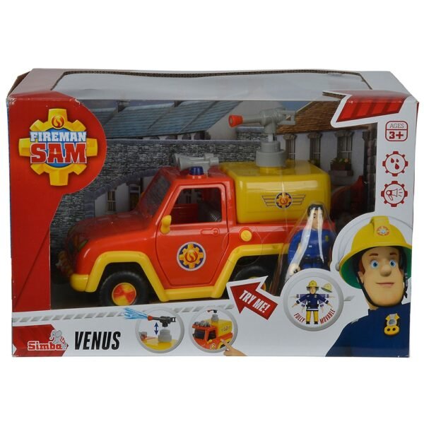 Masina De Pompieri Simba Fireman Sam Venus Cu Figurina Si Accesorii - Imagine 10