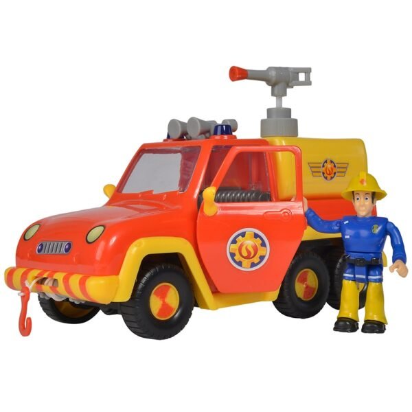 Masina De Pompieri Simba Fireman Sam Venus Cu Figurina Si Accesorii - Imagine 2