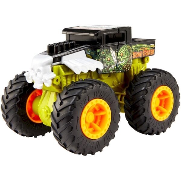 Masina Hot Wheels By Mattel Monster Trucks Bone Shaker - Imagine 2