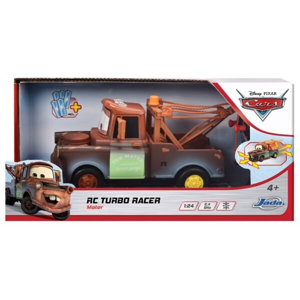 Masina Jada Toys Cars Turbo Racer Mater Cu Telecomanda - Imagine 4