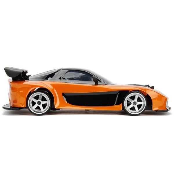 Masina Jada Toys Fast And Furious Mazda Rx-7 Drift Cu Anvelope Si Telecomanda - Imagine 6