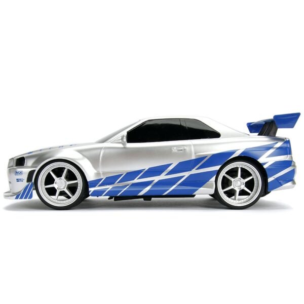 Masina Jada Toys Fast And Furious Nissan Skyline Gtr Cu Telecomanda - Imagine 4