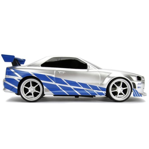 Masina Jada Toys Fast And Furious Nissan Skyline Gtr Cu Telecomanda - Imagine 6