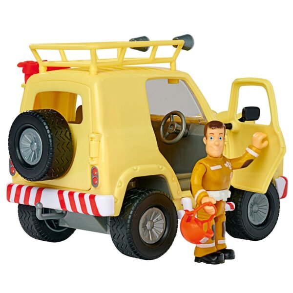 Masina Simba Fireman Sam Mountain 4X4 Cu Figurina - Imagine 5