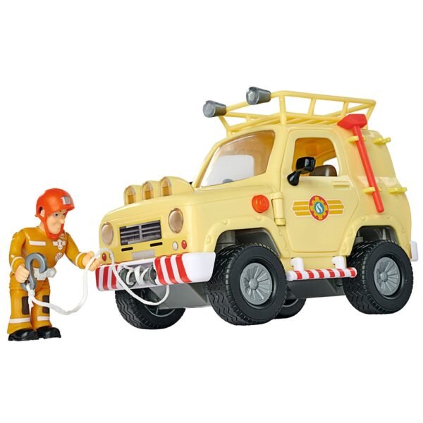 Masina Simba Fireman Sam Mountain 4X4 Cu Figurina - Imagine 6