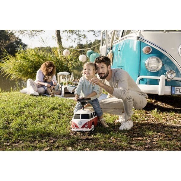 Masinuta De Impins Big Baby Vw T1 Red - Imagine 10