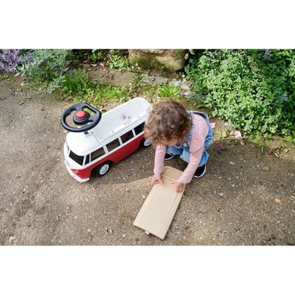 Masinuta De Impins Big Baby Vw T1 Red - Imagine 17