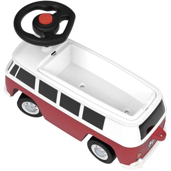 Masinuta De Impins Big Baby Vw T1 Red - Imagine 3
