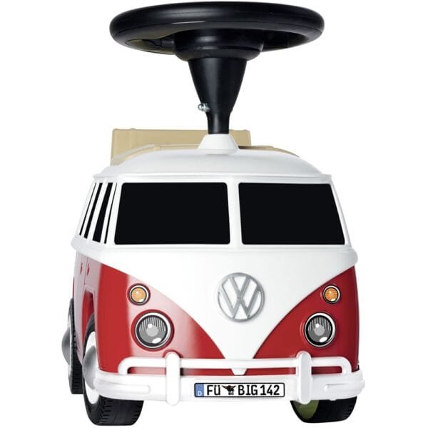 Masinuta De Impins Big Baby Vw T1 Red - Imagine 5