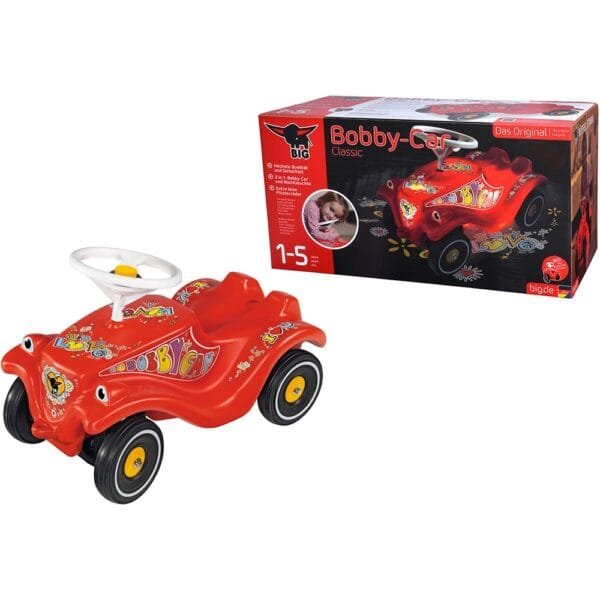 Masinuta De Impins Big Bobby Car Classic Lumi - Imagine 13