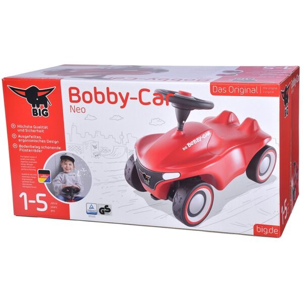 Masinuta De Impins Big Bobby Car Neo Red - Imagine 6