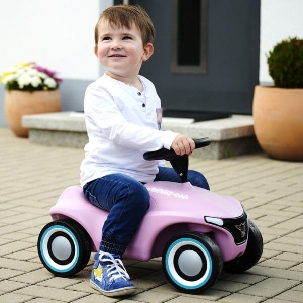Masinuta De Impins Big Bobby Car Neo Rose - Imagine 2