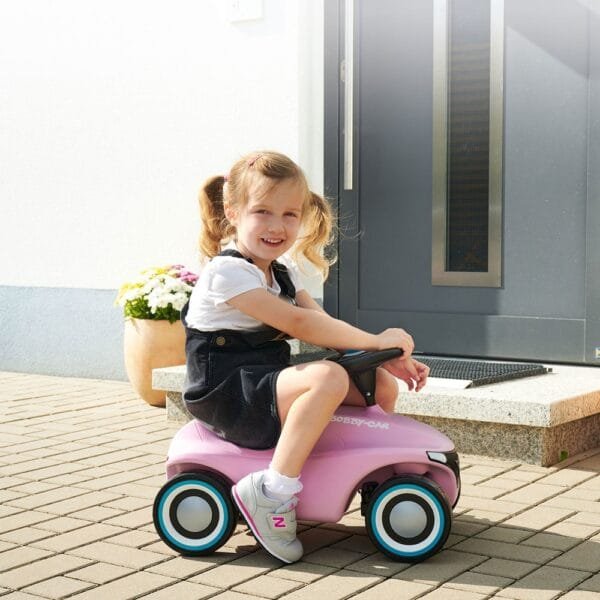 Masinuta De Impins Big Bobby Car Neo Rose - Imagine 5