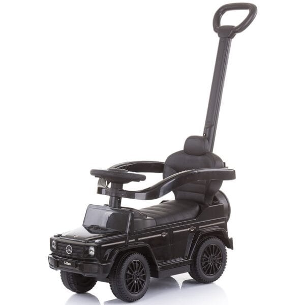 Masinuta De Impins Chipolino Mercedes G350 Black Cu Maner Si Copertina - Imagine 2