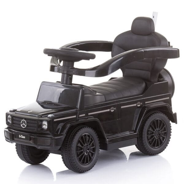 Masinuta De Impins Chipolino Mercedes G350 Black Cu Maner Si Copertina - Imagine 3