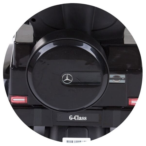 Masinuta De Impins Chipolino Mercedes G350 Black Cu Maner Si Copertina - Imagine 8