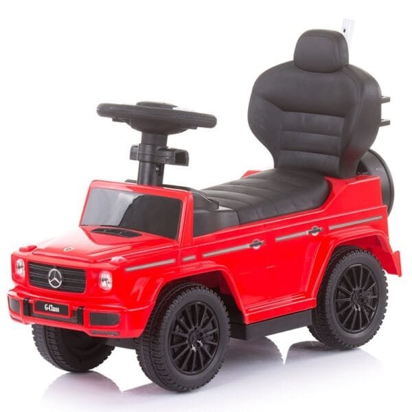 Masinuta De Impins Chipolino Mercedes G350 Red Cu Maner Si Copertina - Imagine 4