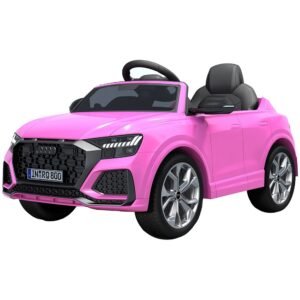 Masinuta Electrica Chipolino Audi Rs Q8 Cu Scaun Din Piele Si Roti Eva Pink 1 I Best Buy Babys