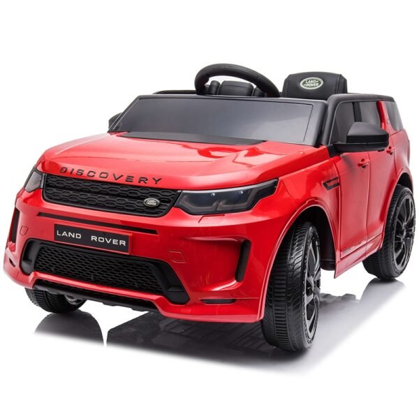 Masinuta Electrica Chipolino Suv Land Rover Discovery Cu Scaun Din Piele Si Roti Eva Red - Imagine 16