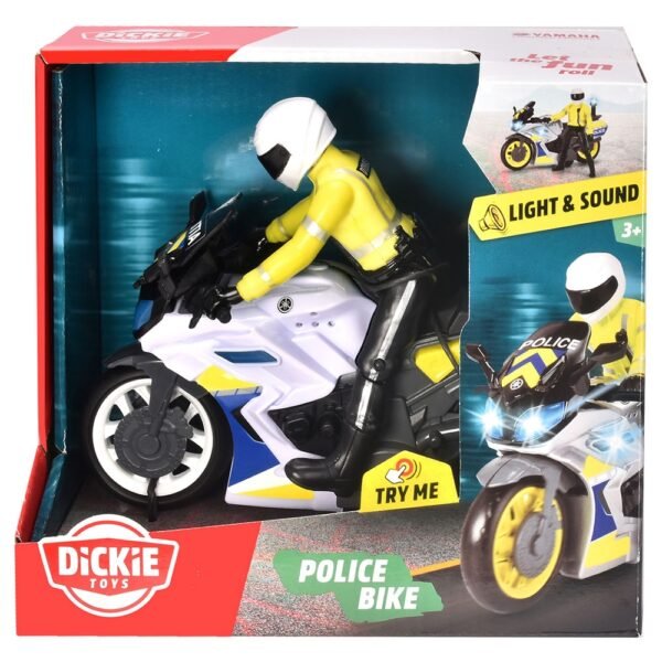 Motocicleta De Politie Dickie Toys Yamaha Police Bike - Imagine 3