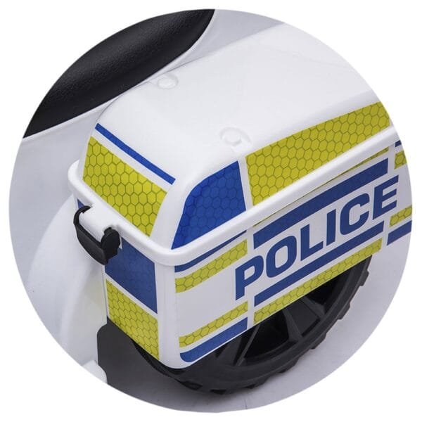 Motocicleta Electrica Chipolino Police White - Imagine 10