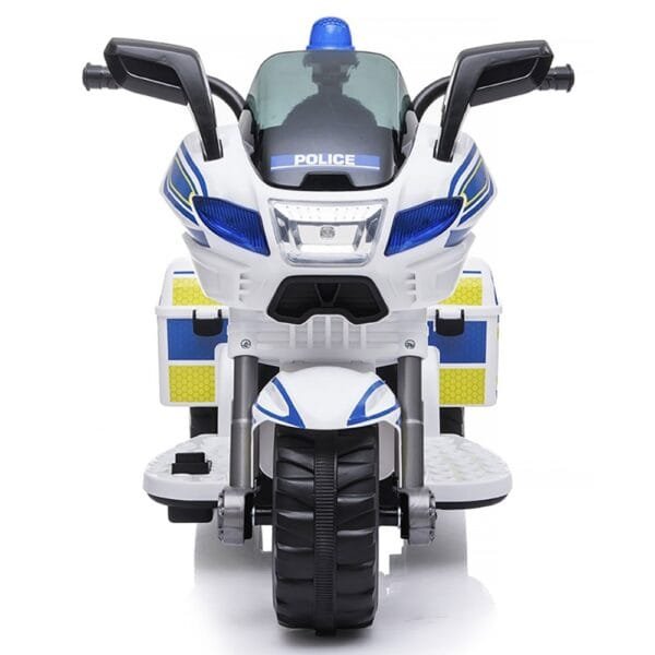 Motocicleta Electrica Chipolino Police White - Imagine 4