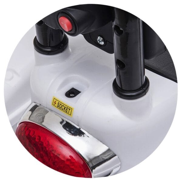 Motocicleta Electrica Chipolino Police White - Imagine 9