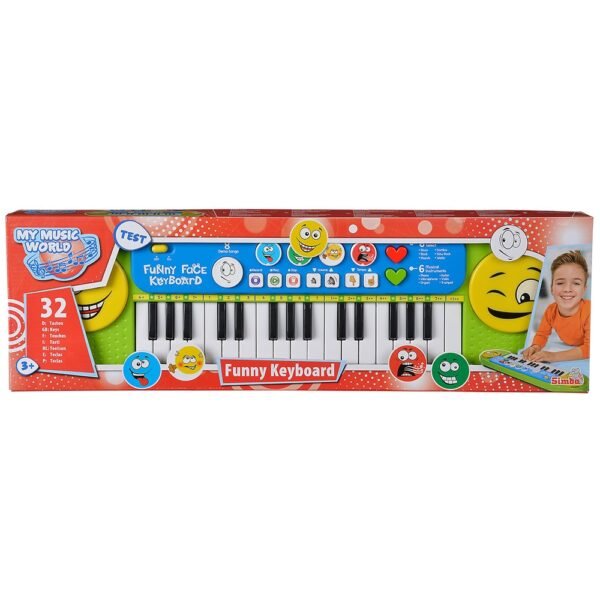 Orga Simba My Music World Funny Keyboard - Imagine 5