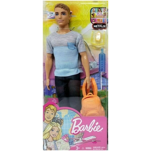 Papusa Barbie By Mattel Travel Ken - Imagine 6