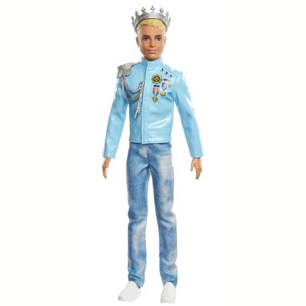 Papusa Barbie By Mattel Modern Princess Theme Printul Ken