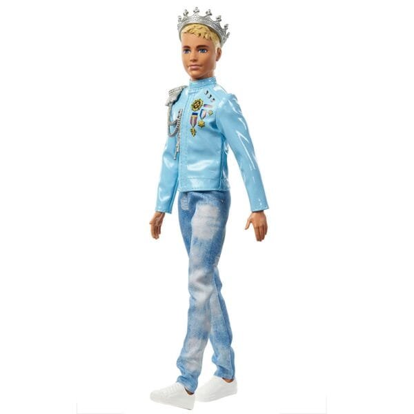 Papusa Barbie By Mattel Modern Princess Theme Printul Ken - Imagine 2