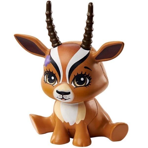 Papusa Enchantimals By Mattel Gabriela Gazelle Cu Figurina Racer - Imagine 5