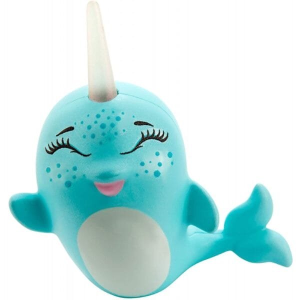 Papusa Enchantimals By Mattel Naddie Narwhal Cu Figurina Sword - Imagine 2
