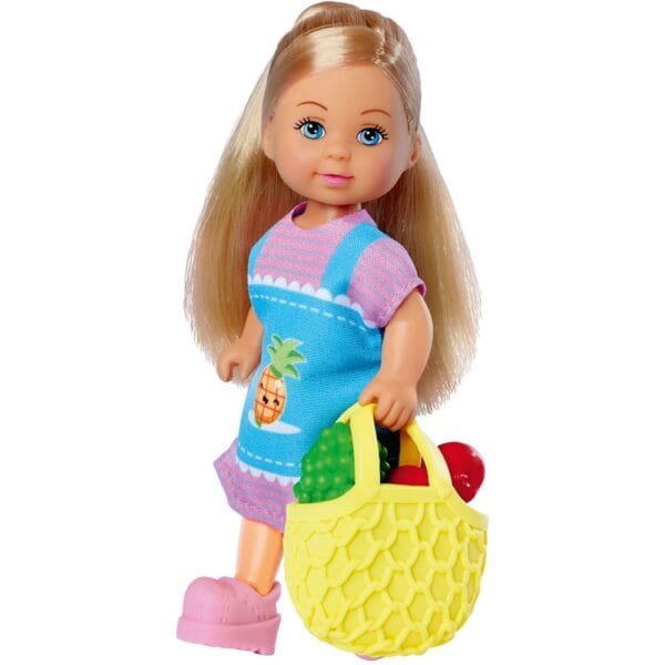 Papusa Simba Evi Love Fruit Stand 12 Cm Cu Accesorii - Imagine 6