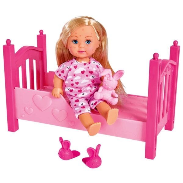 Papusa Simba Evi Love Get Well 12 Cm Cu Accesorii